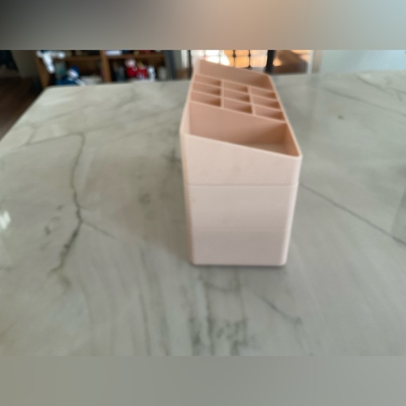 Home Essentials 3 tier stackable Make up organizer Peach - Picture 11 of 11